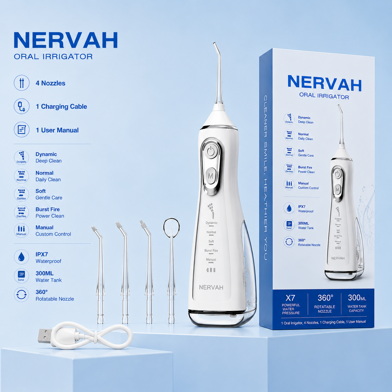 Oral Irrigator Jet Water Floss